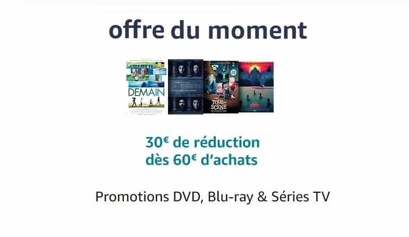 Offre DVD-Blu-Ray 30€ de remise