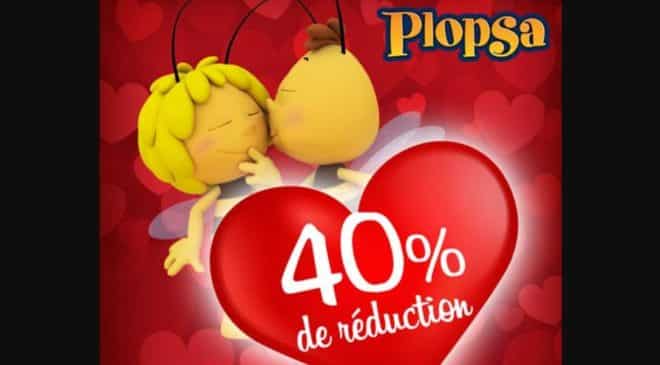 Offre Saint Valentin Plopsa - 40% sur tous les parcs Plopsa