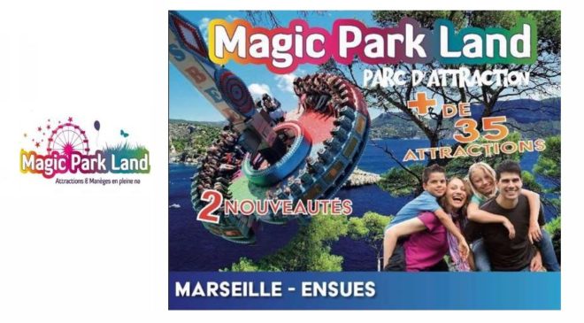 Parc d’attractions Magic Park Land Pass saison illimité pas cher