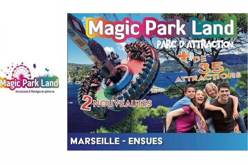 Parc d’attractions Magic Park Land Pass saison illimité pas cher