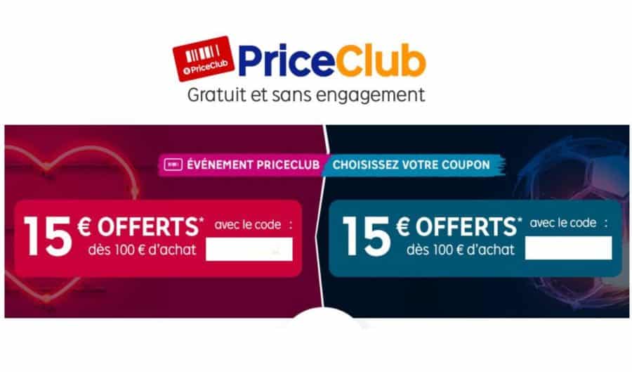 Pour la Saint Valentin Priceminister offre 15€ de réduction dès 100€ d’achats