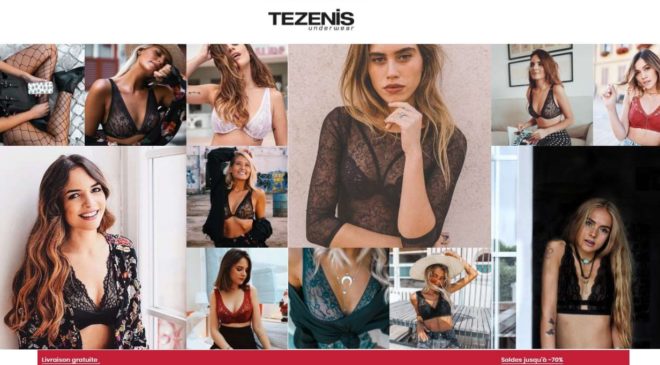 Saint Valentin Tezenis livraison gratuite sans minimum