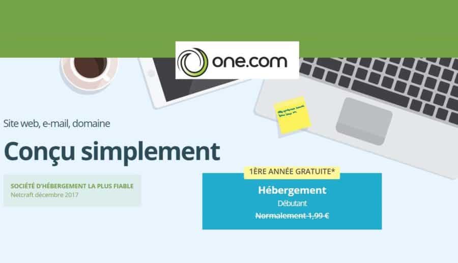 Site internet quasiment gratuit : hébergement + nom de domaine + email (14,4€ de configuration)