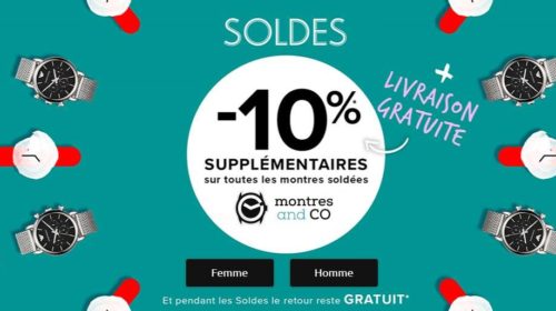 Soldes Montres and CO