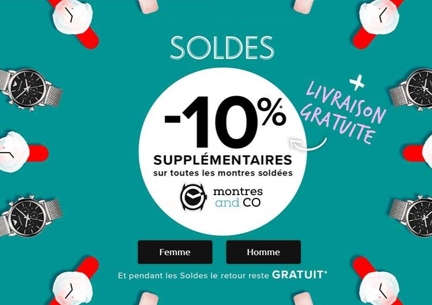Soldes Montres and CO