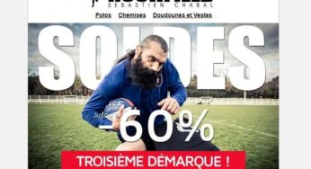 Soldes RUCKFIELD Sébastien Chabal : livraison gratuite sans mini sur la dernière démarque (vêtements homme, femme et bébé)