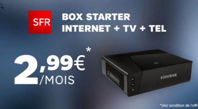 Vente privée Box SFR Starter