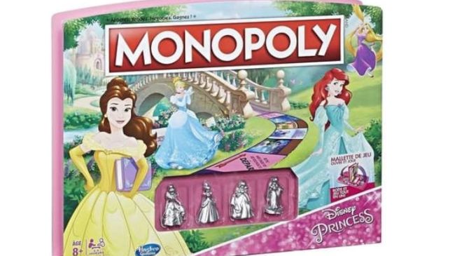 jeu Monopoly Disney Princess pas cher