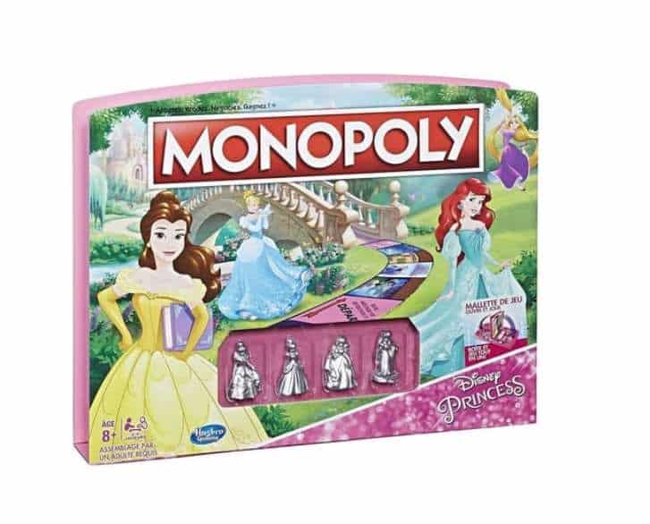 jeu Monopoly Disney Princess pas cher