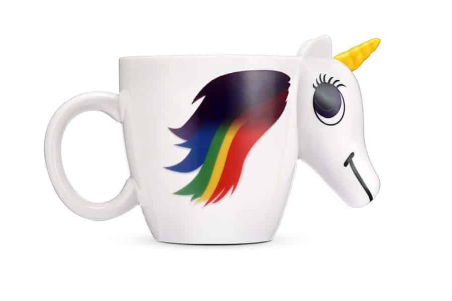 6,18€ tasse Licorne magique arc en ciel (change de couleur) port inclus