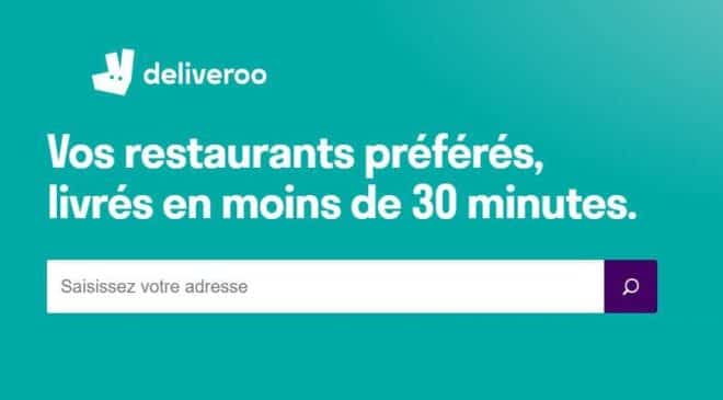 1 plat acheté 1 plat offert sur deliveroo