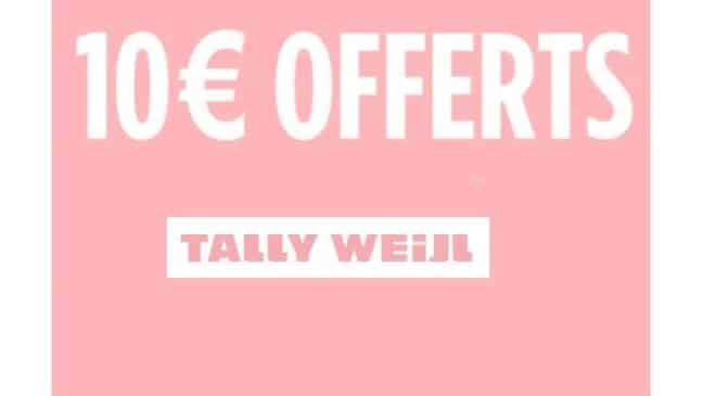 10€ de remise sur Tally Weijl