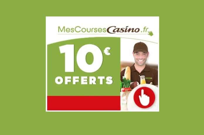 -10€ dès 60 € d’achat sur Mes Courses Casino (livraison à domicile)