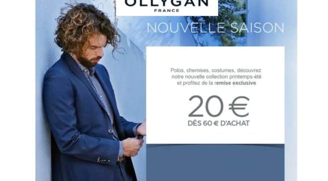 20€ de remise sur Olly Gan (mode homme)