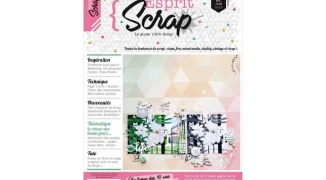 Abonnement magazine Esprit Scrap pas cher