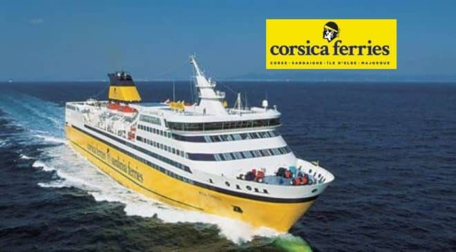 Bon d’achat Corsica Ferries Toulon-Majorque