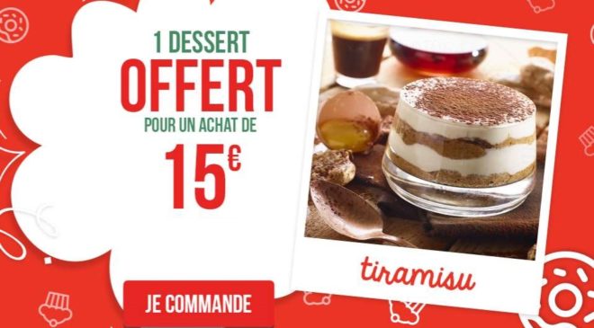 Code promo Pizza Pai à emporter 1 dessert offert