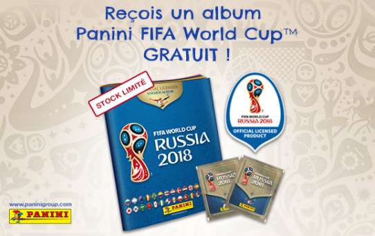 Dreamland : Album Panini WordCup Russia 2018 gratuit