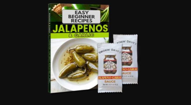 Echantillon gratuit sauce piment Jalapeno et Ail