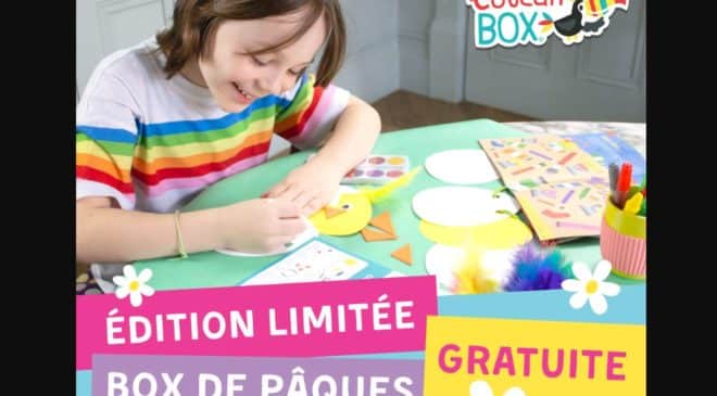 Kit créatif ToucanBox spécial Pâques gratuit