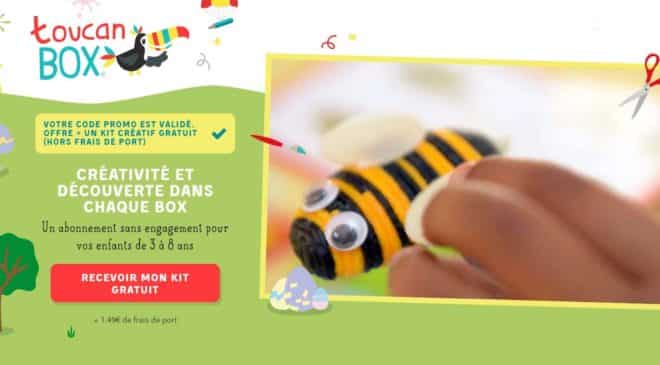 Kit créatif ToucanBox spécial Pâques gratuit