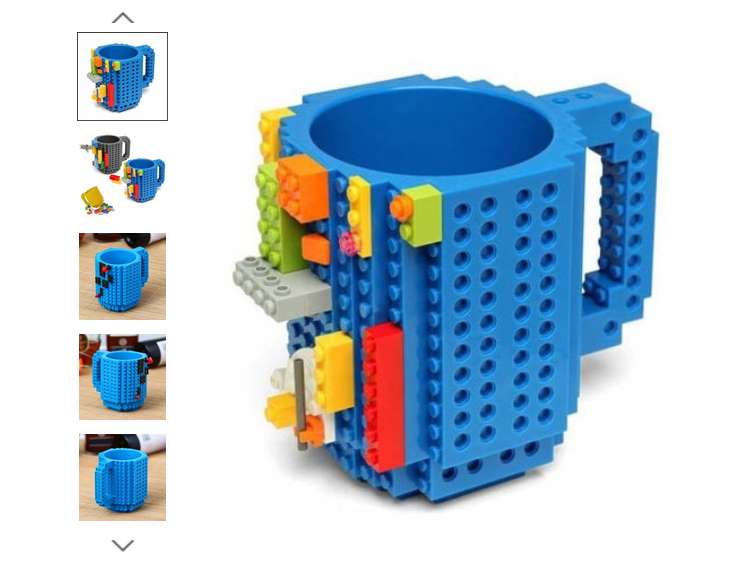 Moins de 5€ le Mug type LEGO avec livraison gratuite