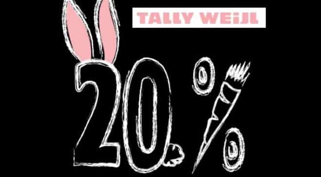 Nouvelle collection Tally Weijl réduction de 20% via un code promo