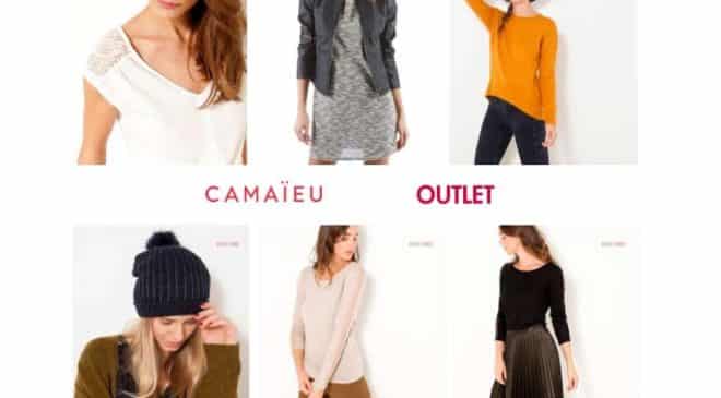 Outlet Camaïeu livraison gratuite sans minimum à domicile