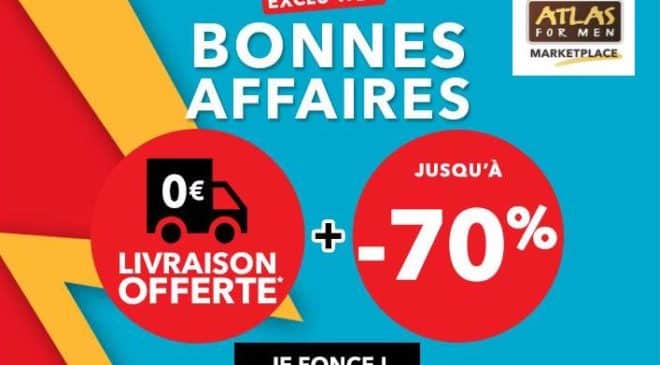 Promotions Atlas For Men et livraison gratuite