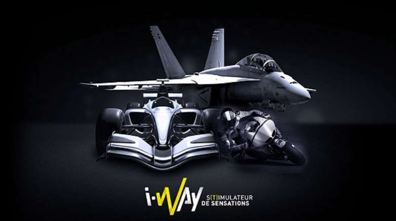 Vente privée simulateurs auto, moto et avion de chasse à Lyon I-Way