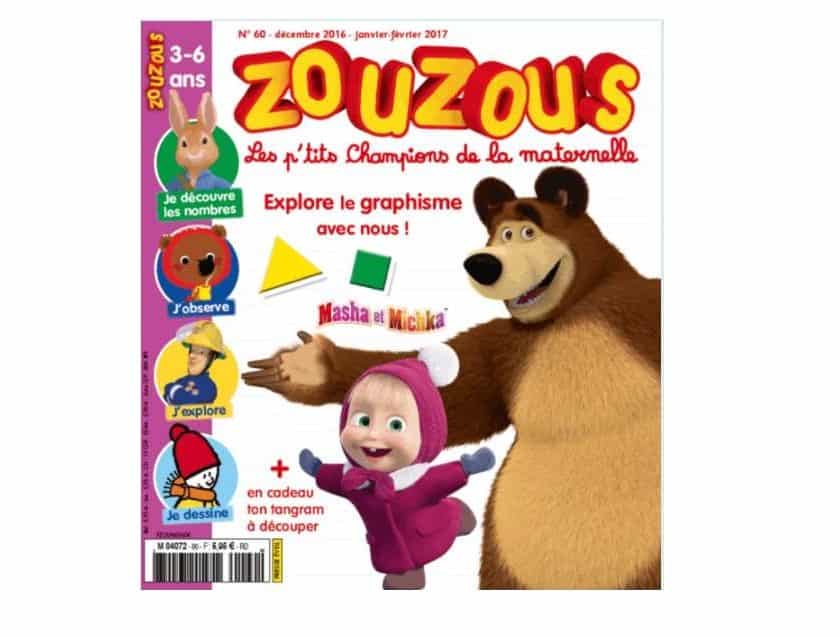 Abonnement magazines Zouzous et Oui-Oui pas cher