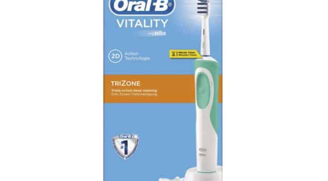 brosse à dents électrique Oral-B Vitality Trizone rechargeable