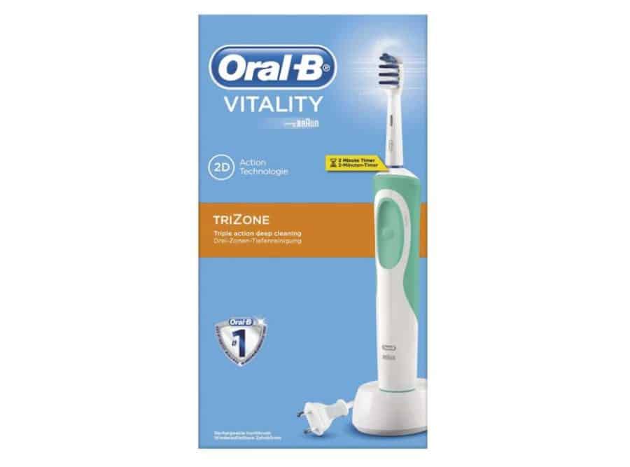 Seulement 16,12€ la brosse à dents électrique Oral-B Vitality Trizone rechargeable
