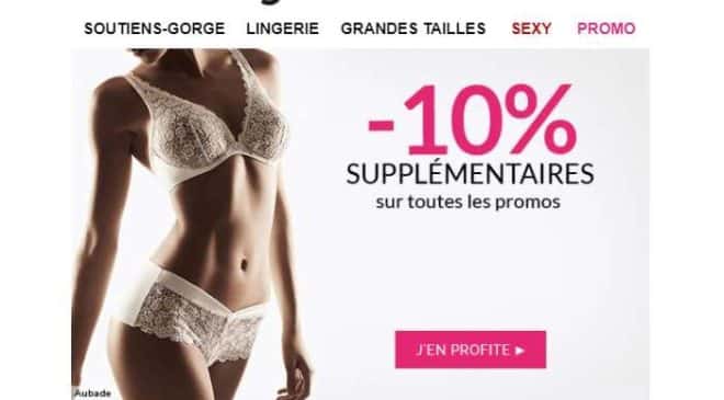 remise sur toutes les promotions Glamuse lingerie