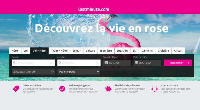 10€ de remise sur LastMinute