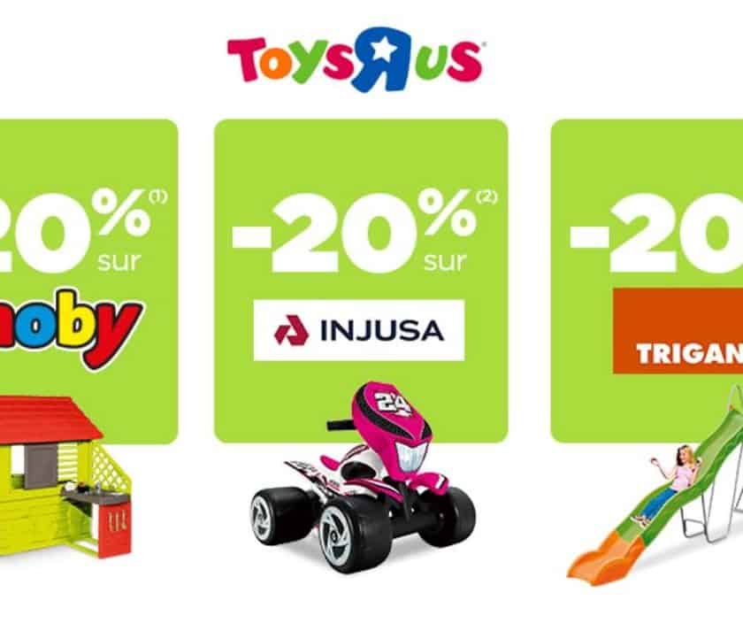 20% de remise sur les jeux extérieurs Smoby, Trivago et Injusa