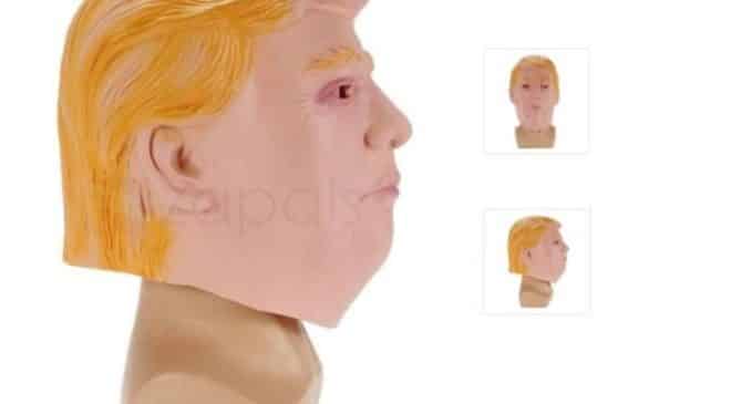 4,95€ le masque Donald Trump en latex