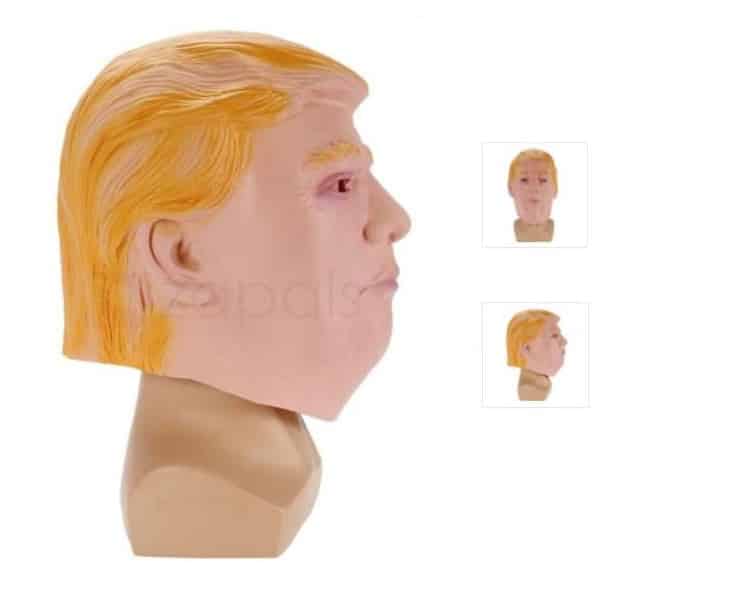 4,95€ le masque Donald Trump en latex