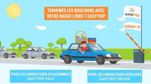 Badge télépéage Easytrip Pass ou Easytrip Driver