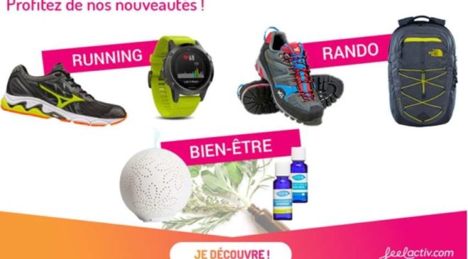 Bon d'achat Feelactiv moitié prix