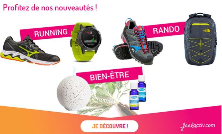 Bon d’achat Feelactiv moitié prix : 25 € les 50 € d’achats site Feelactiv (sport et bien-être)