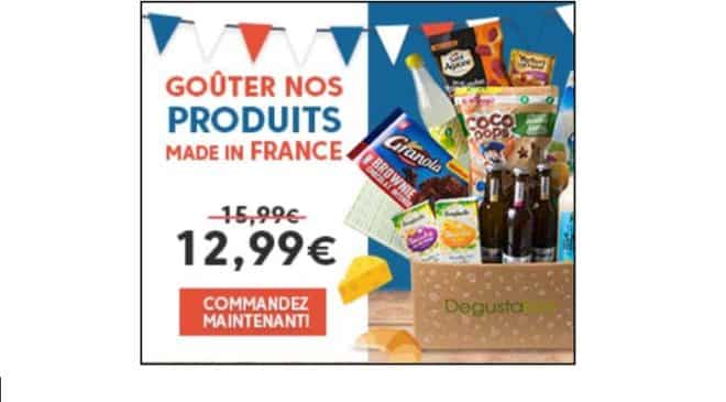 Box surprise Degustabox Made In France