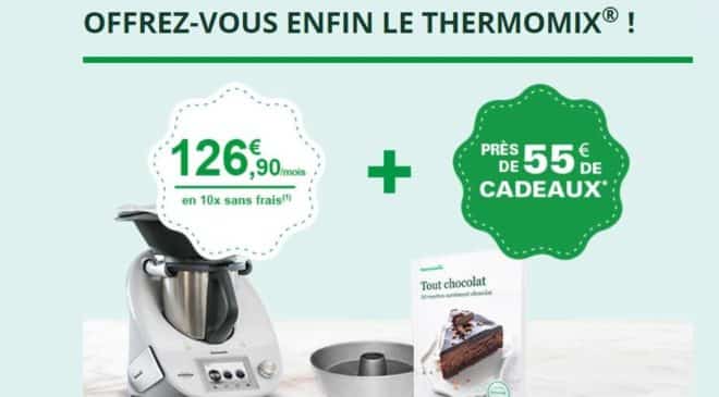 Crédit gratuit en 10 fois pour l’achat d’un Thermomix