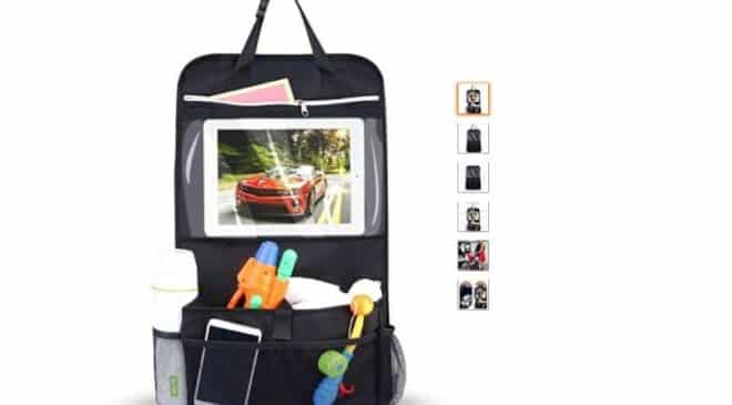 FLASH : 7,19€ organisateur siège arrière de voiture multipoches Intey universel