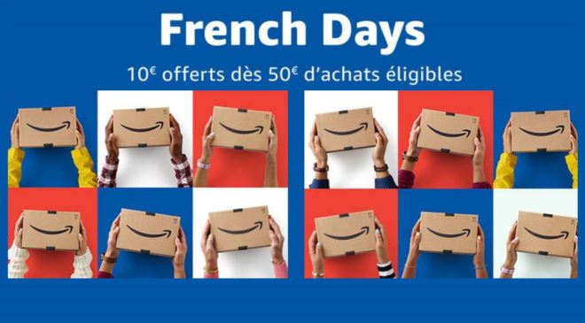 French Days Amazon 10€ de remise dès 50€ d’achats