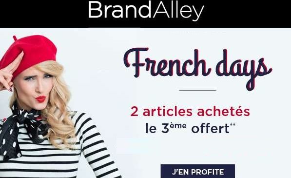 French Days Brandalley 3éme article gratuit