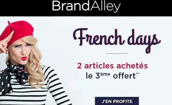 French Days Brandalley 3éme article gratuit