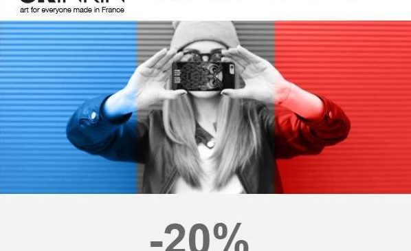 French Days Skinkin -20% sur tout le site