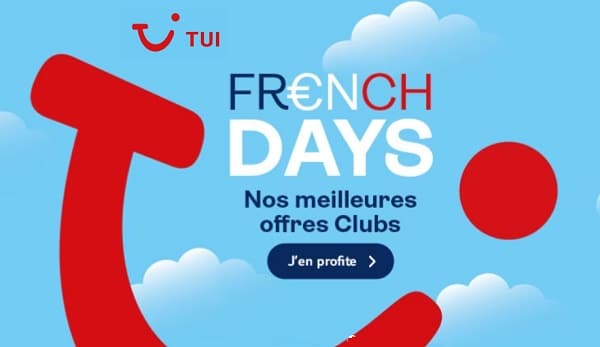 French Days Tui : des petits prix pour partir en Espagne, Egypte, République Dominicaine…