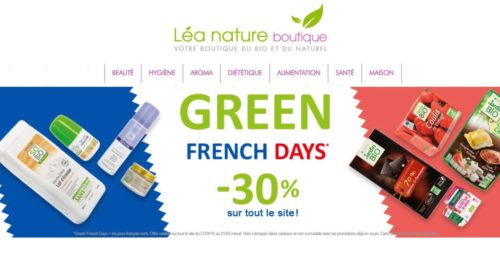 Green French Days de Lea Nature produits BIO